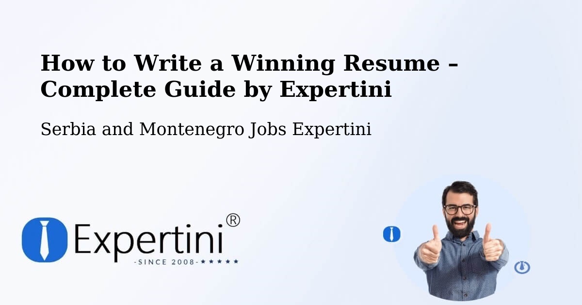 Resume Writing Guide for Job Seekers – Hamilton - Hamilton, Serbia and Montenegro Jobs Expertini