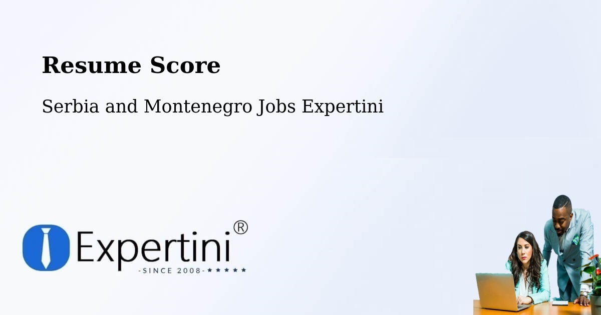 Resume Score & Job Description Match Tool – Hamilton - Serbia and Montenegro Jobs Expertini